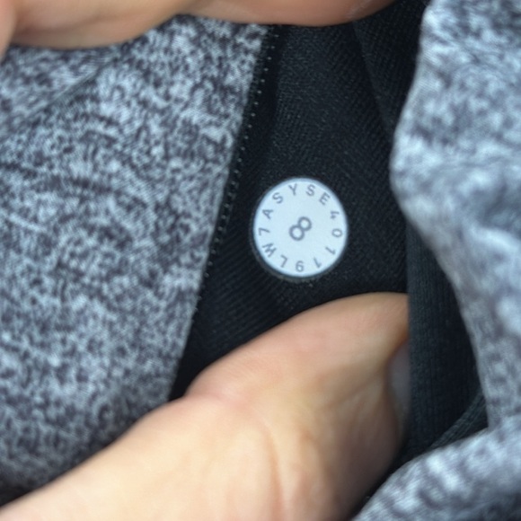 Lululemon Choose A Side Short *3" Heather Lux Multi Black / Black - Picture 5 of 7